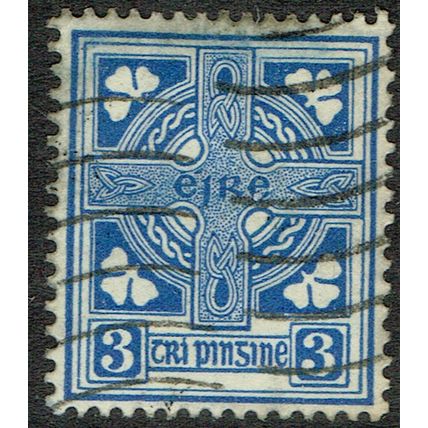 Ireland 1940 Definitive Issue 3d Blue SG116 GU