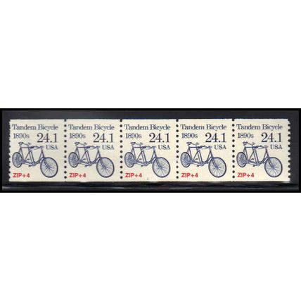 2266 24.1c Tandem Bicycle Fine MNH Dry Gum PNC 1/5 X1334