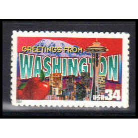 3607 34c Washington Fine MNH V2754