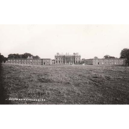 Heythrop College Oxford Grounds Real Photo Postcard