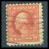 Used 463 2c George Washington Barely Clears WA0118