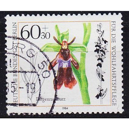 GERMANY BERLIN [1984] MiNr 0725 ( O/used ) Blumen