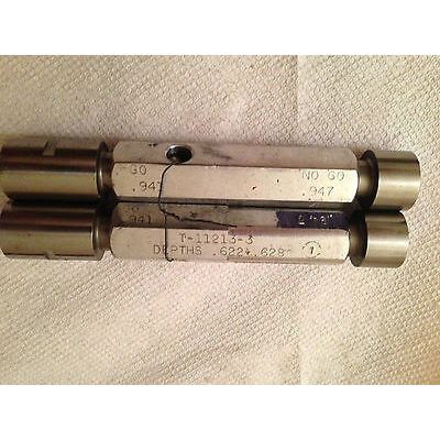 lot 2 the pipe machinery 941,947 INSPECTION GAGE GO NO GO PLUG GAGE .941 .947,AG