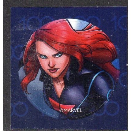 DISNEY, 100 YEARS OF WONDER. MARVEL, SELF-ADHESIVE STICKER. 9