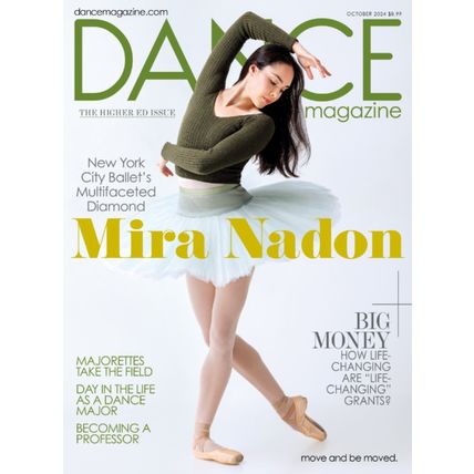 DANCE MAGAZINE-OCTOBER 2024-MIRA NADON-NEW-FAST SHIPPING