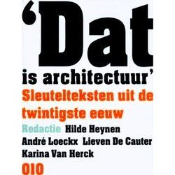 Dat Is Architectuur