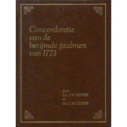 Concordantie Van De Berijmde Psalmen Van 1773