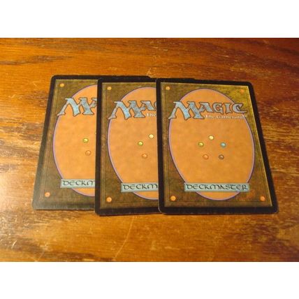 Magic The Gathering, MTG, 3- Cards, 1993-2008, Basic Land, FOREST, nm