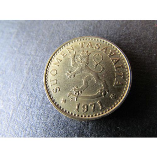 1971 FINLAND TEN PENNIA FREE POST. AAV