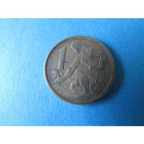 1969 CZECHOSLOVAKIA ONE KORUNA FREE POST. AK