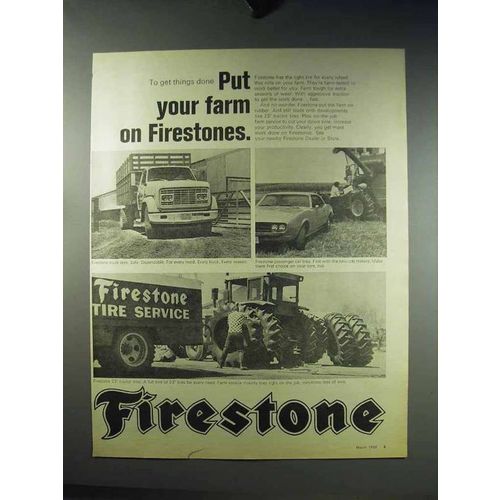 1969 Firestone Tires Ad - Put Your Farm on Firestones