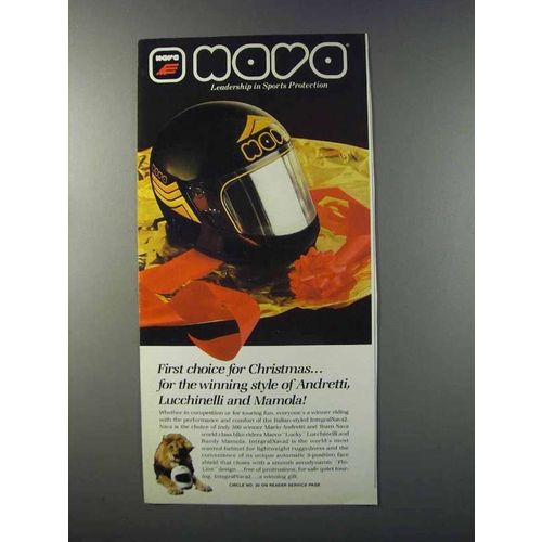 1981 Nova IntegralNava2 Motorcycle Helmet Ad