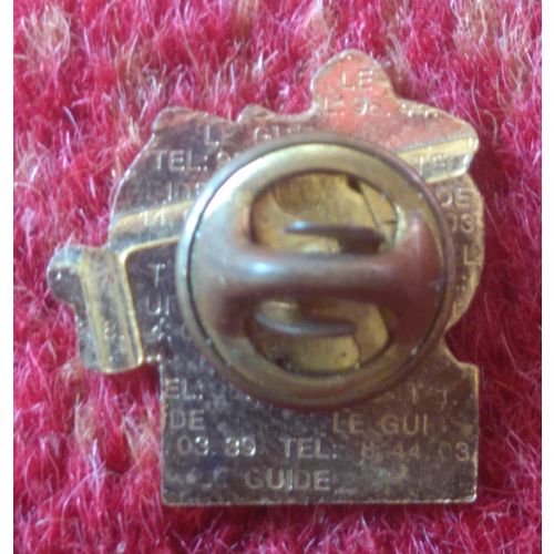 Pin Badge, Metal & Enamel: Solidarite Roumanie: Service Civique