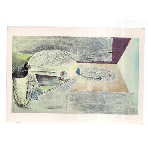 L'IDOLE by Max Ernst unused vintage French postcard #