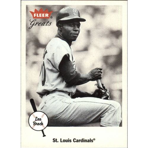 2002 Greats Of The Game Lou Brock #6