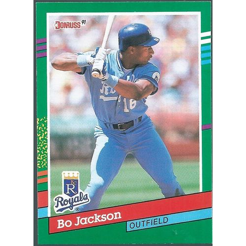 1991 Donruss Kansas City Royals Bo Jackson 632