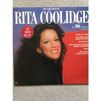 THE VERY BEST OF RITA COOLIDGE (VINYL LP, 1981)