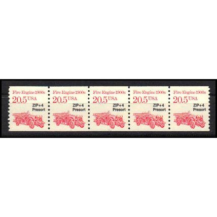 2264 20.5c Fire Engine Fine MNH Dry Gum PNC 1/5 X1111