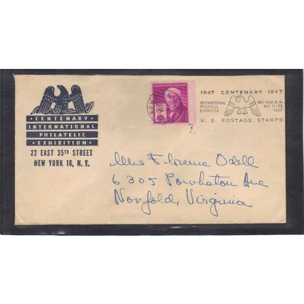 Event 100th Int'l 945 3c Edison (Unkn Cachet-Inked/A) CV01006