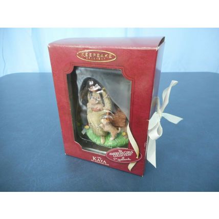 NOS 1764 Kaya American Girl Handcrafted Keepsake Ornament Last One Hallmark
