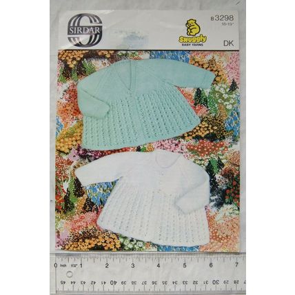 Vintage: Sirdar 3298 cardigans, DK, 18-19 inch, 46-48 cm