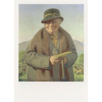 Beatrix Potter National Portrait Gallery Painting Postcard
