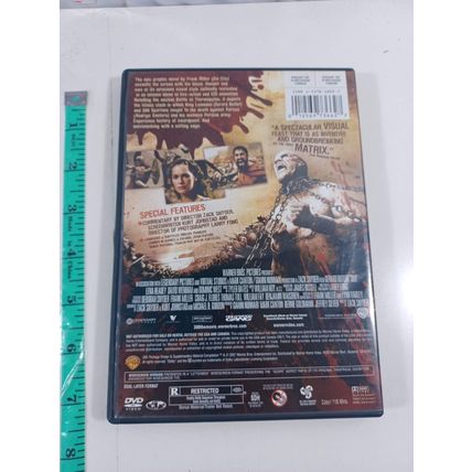 300 DVD widescreen rated R good