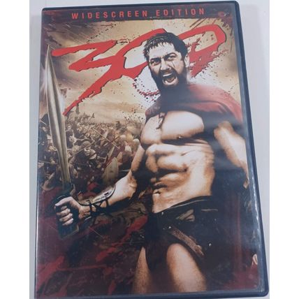 300 DVD widescreen rated R good