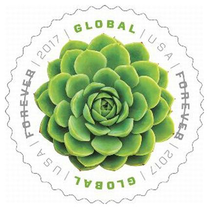 2017 Global Green Succulent International - Stamp Sheet of 10 Scott 5198a