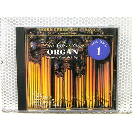 The Christmas Organ Kenneth Abbot Volume 1 & 2 Cd Holly Music 1993 Double Music