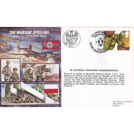 Warsaw Uprising Polish Air Force WW2 Military FDC