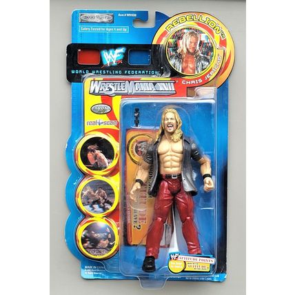 wwe wwf ljn classic superstars rebellion wrestlemania XVII chris jericho figure