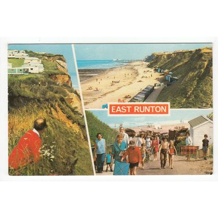 Multiview of East Runton Postcard Norfolk 14051