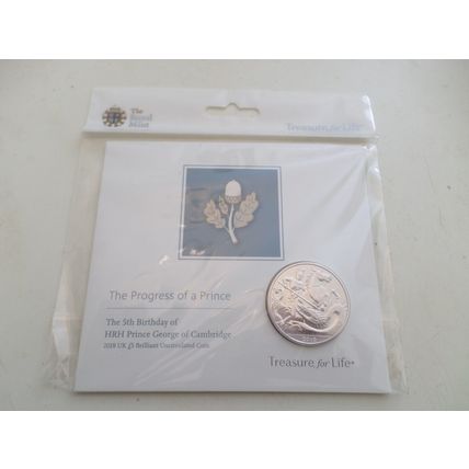 UK /GB - 2018 - 5th Birthday - Prince George- £5 Pound Coin - BUNC - Sealed