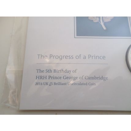 UK /GB - 2018 - 5th Birthday - Prince George- £5 Pound Coin - BUNC - Sealed