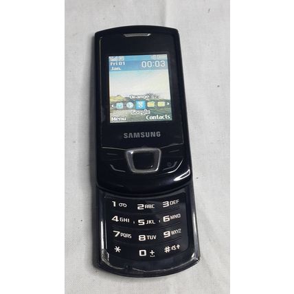 Samsung Monte Slider GT-E2550 Unlocked - Black