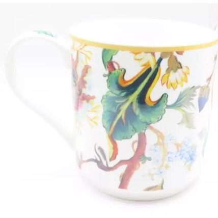 Anthina Mugs Fine China Set of Two Ceramic 9 CM Microwave & Dishwasher Safe