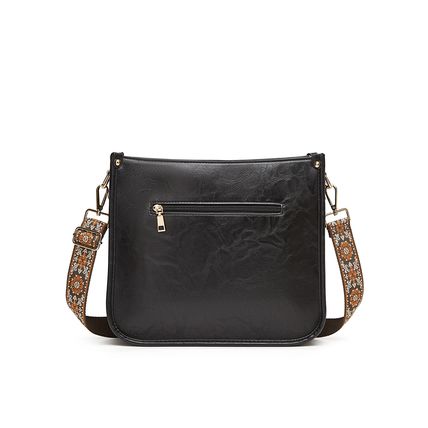 Womens Fashion Shoulder Bags Large Tote Bag Retro Purse Handbag Black