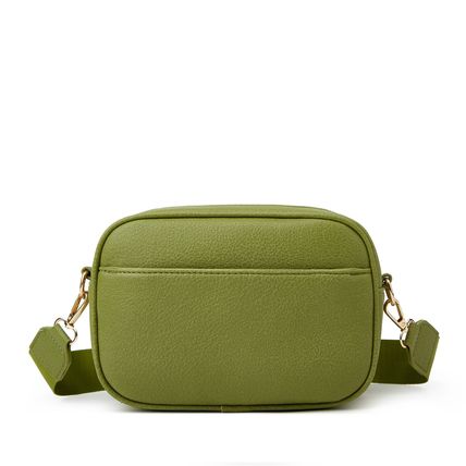 Women's Small Classy Crossbody Purse Leather Satchel Bags Green