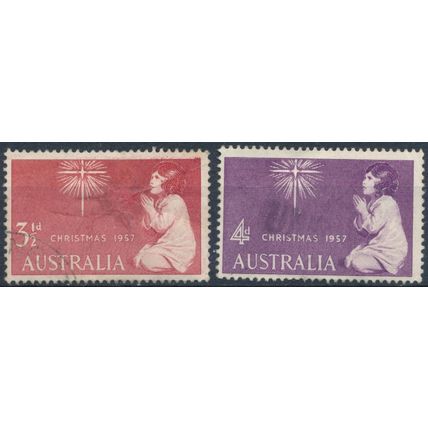 Christmas - Australia 1957 - FH - SG 298/9 (I)