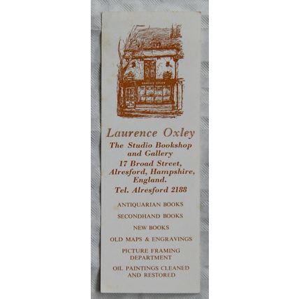 Vintage bookmark - Mark the occasion with a Book Token, Oxley, Alresford