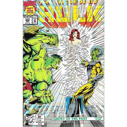 The Incredible Hulk # 400 : Marvel Comics : Foil Cover :1992 : vf+