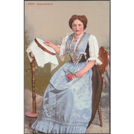 Appenzellerin, c.1910 - Photoglob AK