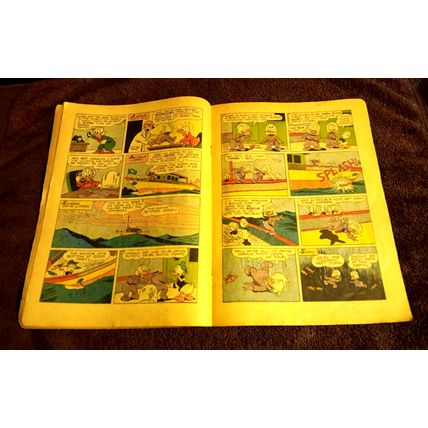 Golden Age Dell 10 Cent Comics Walt Disney's Uncle Scrooge 5 2.5 GD+ Shape 1954
