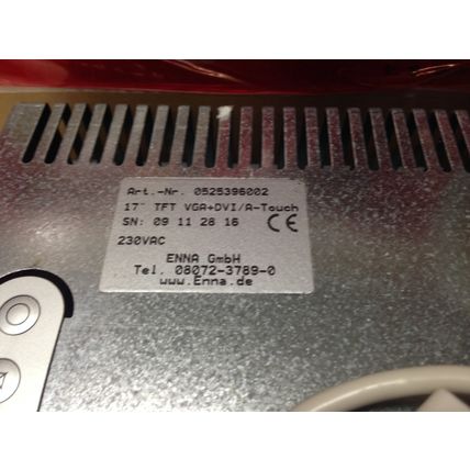 NEW ENNA GmbH 0525396002 COLOR OPERATOR INTERFACE TOUCHSCREEN, 230 VAC,DB