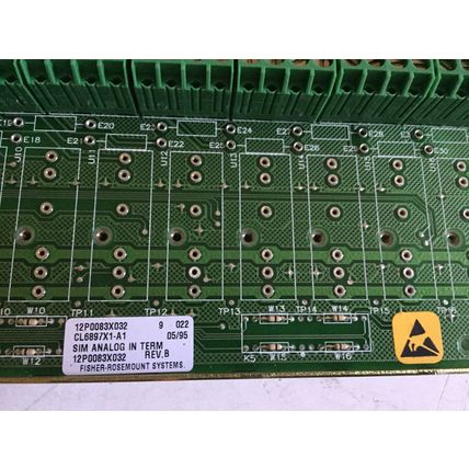 Fisher-Rosemount 12P0083X032,CL6897X1-A1,FISHER 12P0083X032 SIM ,BW