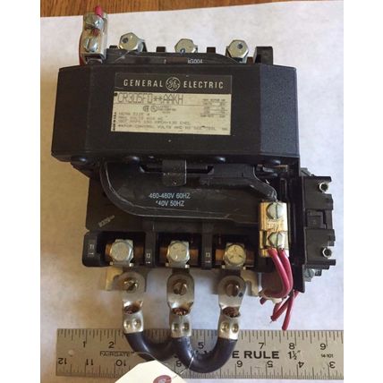 GENERAL ELECTRIC CR305F0**AAKH CONTACTOR STARTER,COIL 44v,460-480V SIZE 4,BP