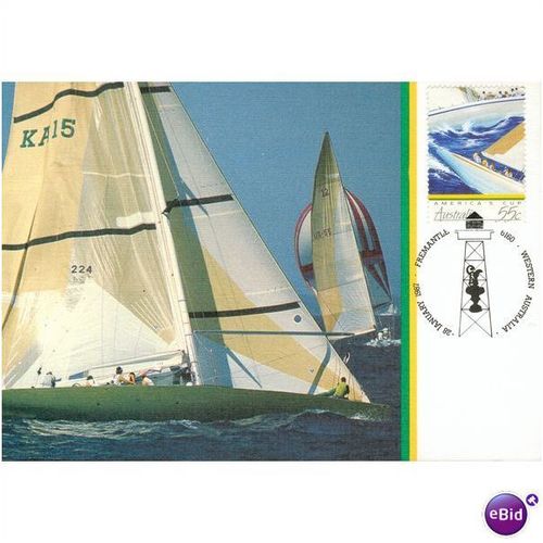 Australia FDI Postcard set 1987 - America's Cup 1987