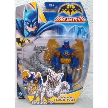 BATMAN UNLIMITED ' BATMAN & SKYFIRE DRAGON' action figure