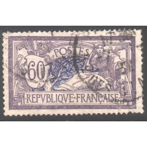 France 1920 - SG384 - 60c violet and blue "Olivier Merson" - used